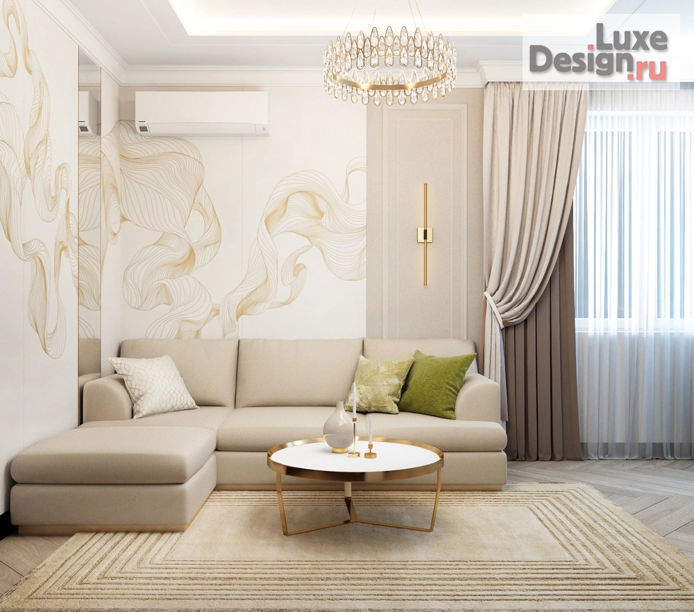 Дизайн интерьера трехкомнатной квартиры "Дизайн-проект 3-комнатной квартиры в Москве" (фото 21)