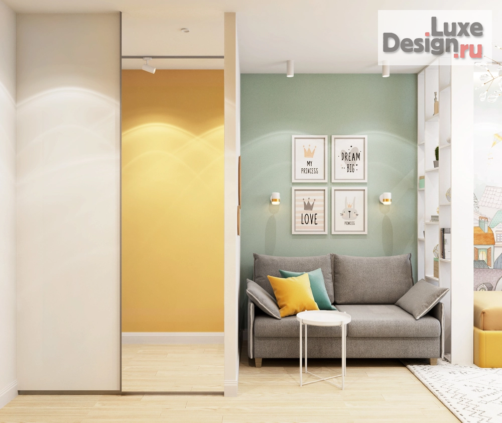 Дизайн интерьера трехкомнатной квартиры "Дизайн-проект 3-комнатной квартиры в Кирове" (фото 22)