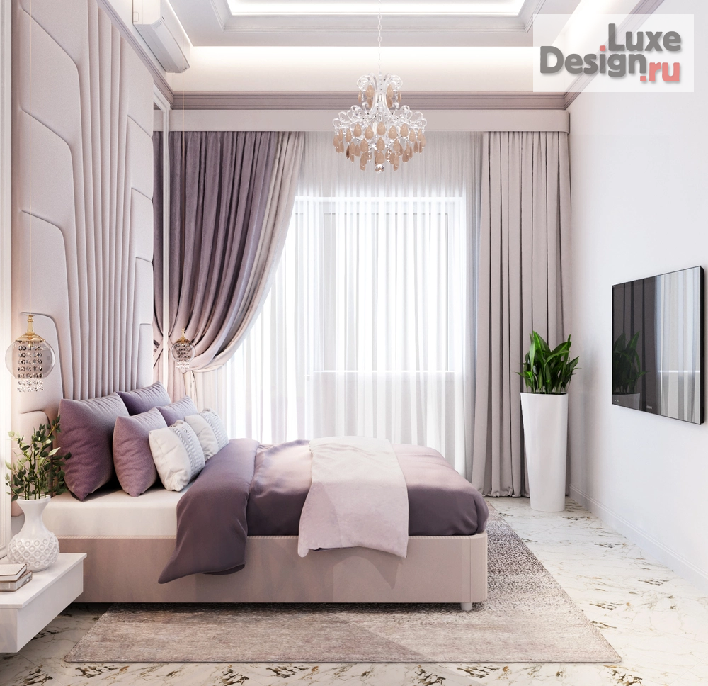 Дизайн интерьера четырехкомнатной квартиры "Дизайн-проект 4-комнатной квартиры в Анапе" (фото 21)