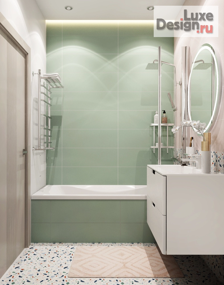 Дизайн интерьера трехкомнатной квартиры "Дизайн-проект 3-комнатной квартиры в Кирове" (фото 24)