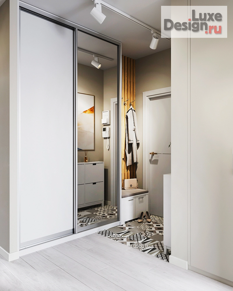 Дизайн интерьера двухкомнатной квартиры "Дизайн-проект 2-комнатной квартиры в Москве" (фото 6)