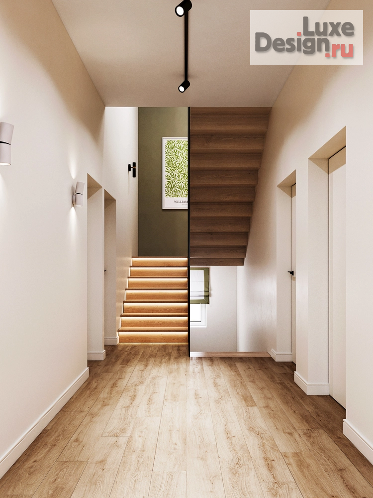 Дизайн интерьера загородного дома "Дизайн-проект частного дома в Подмосковье" (фото 22)