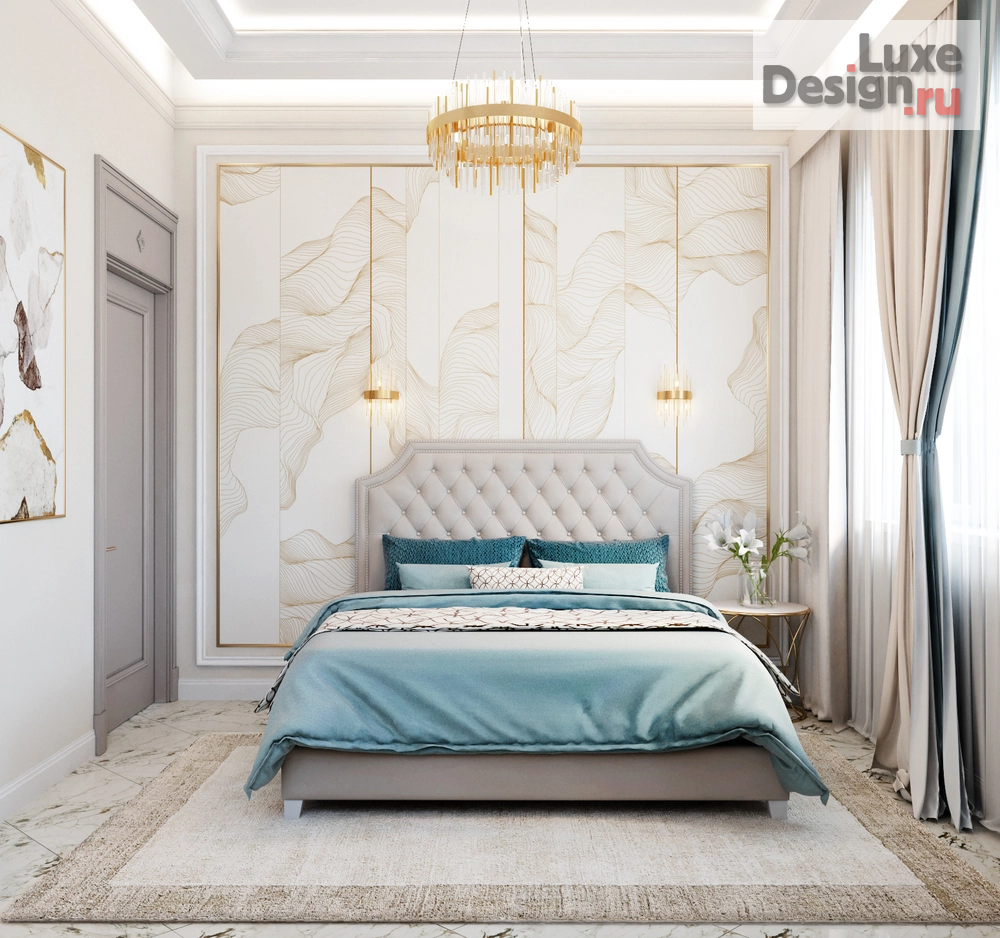 Дизайн интерьера четырехкомнатной квартиры "Дизайн-проект 4-комнатной квартиры в Анапе" (фото 24)