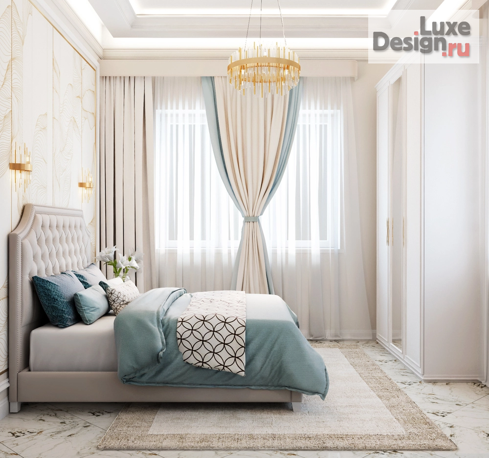 Дизайн интерьера четырехкомнатной квартиры "Дизайн-проект 4-комнатной квартиры в Анапе" (фото 25)