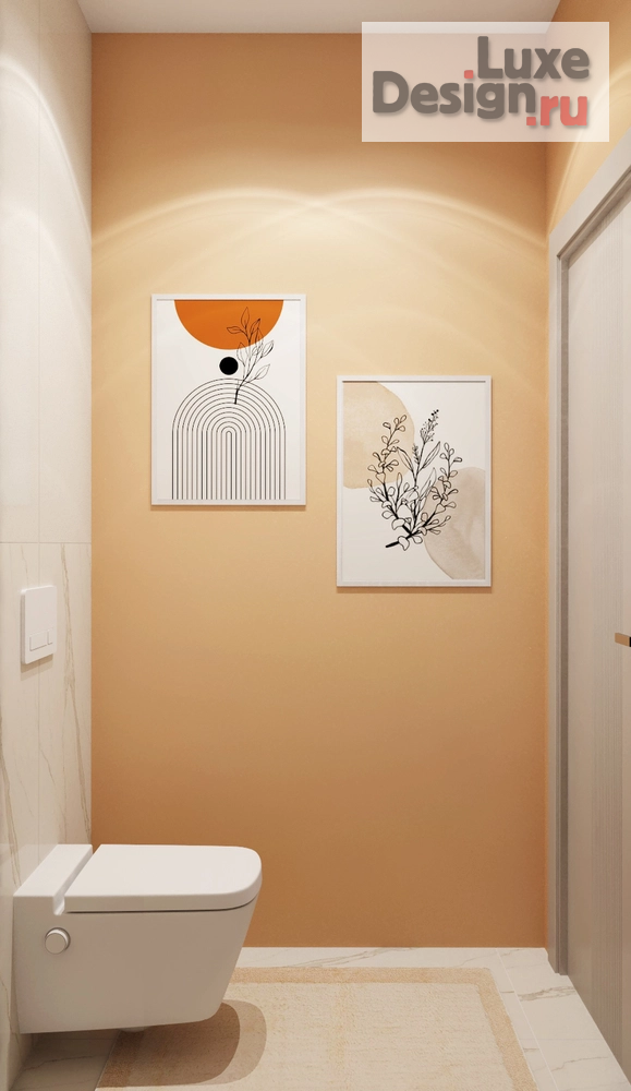 Дизайн интерьера трехкомнатной квартиры "Дизайн-проект 3-комнатной квартиры в Кирове" (фото 27)