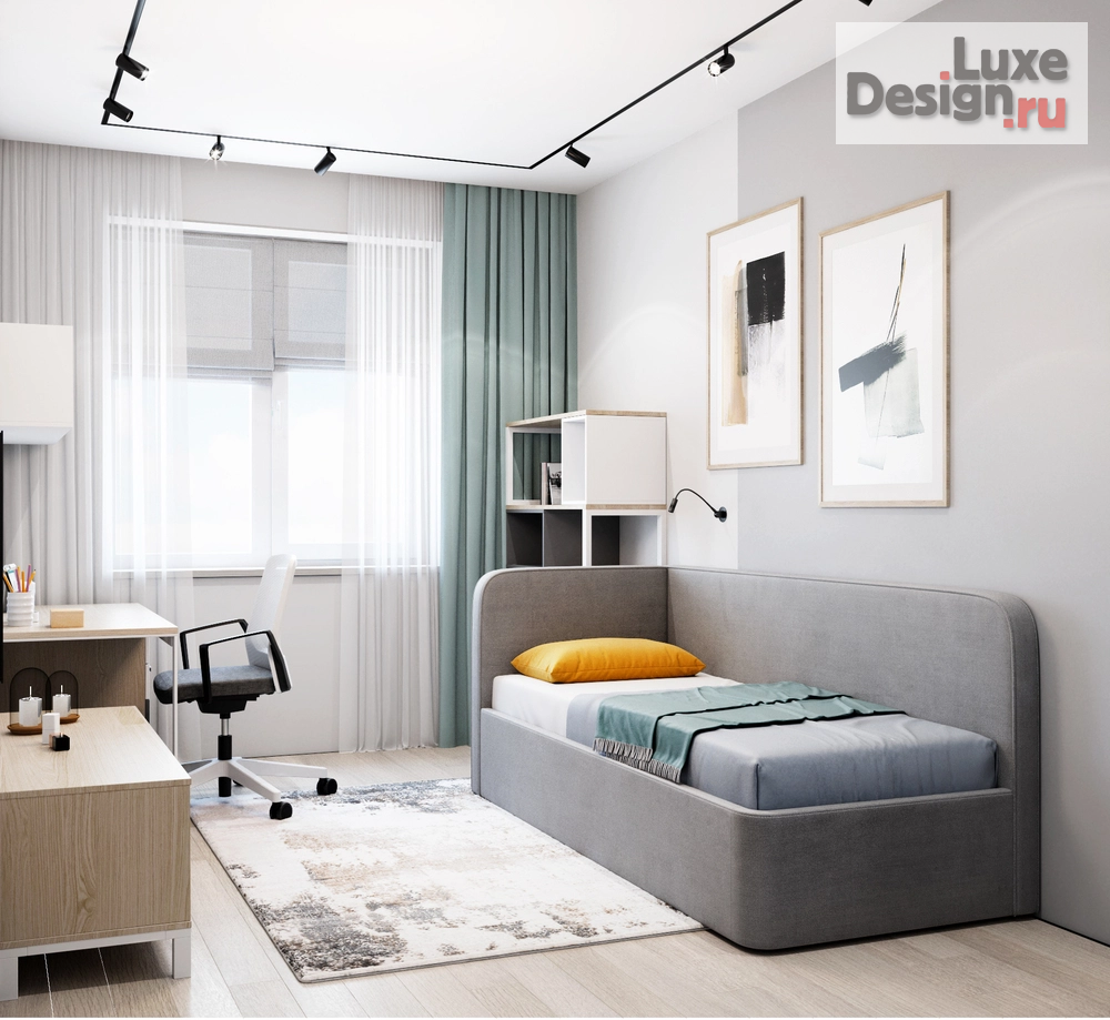 Дизайн интерьера трехкомнатной квартиры "Дизайн-проект 3-комнатной квартиры в Москве" (фото 29)