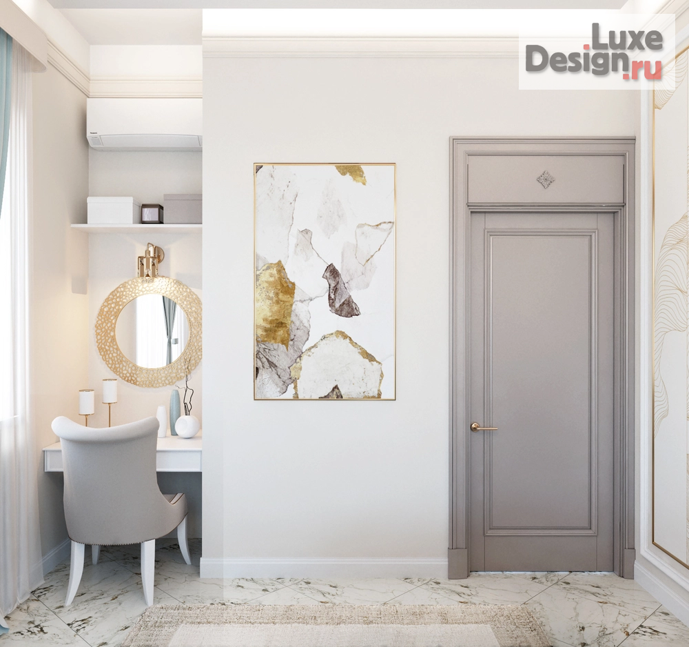 Дизайн интерьера четырехкомнатной квартиры "Дизайн-проект 4-комнатной квартиры в Анапе" (фото 27)