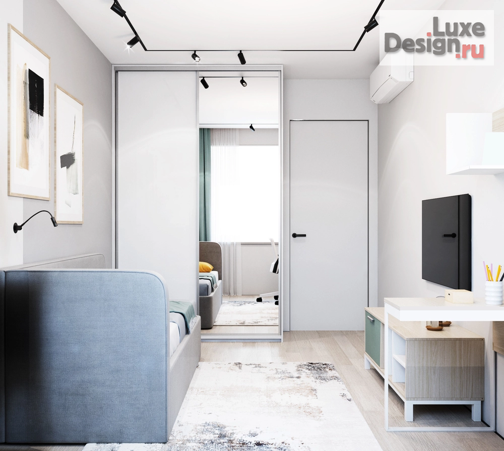 Дизайн интерьера трехкомнатной квартиры "Дизайн-проект 3-комнатной квартиры в Москве" (фото 31)