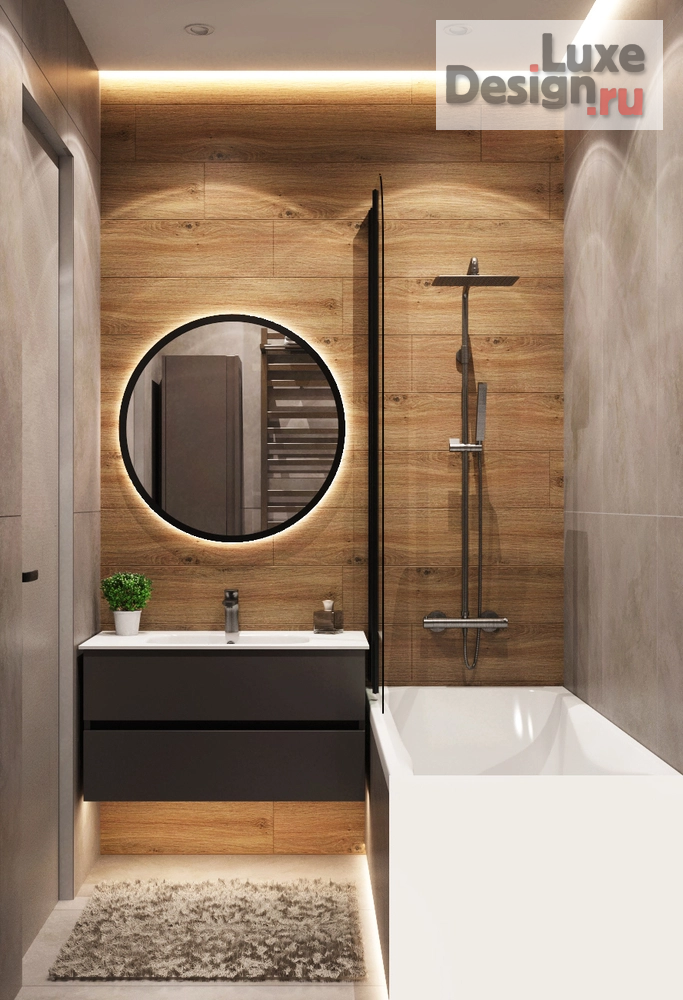 Дизайн интерьера трехкомнатной квартиры "Дизайн-проект 3-комнатной квартиры в Москве" (фото 32)