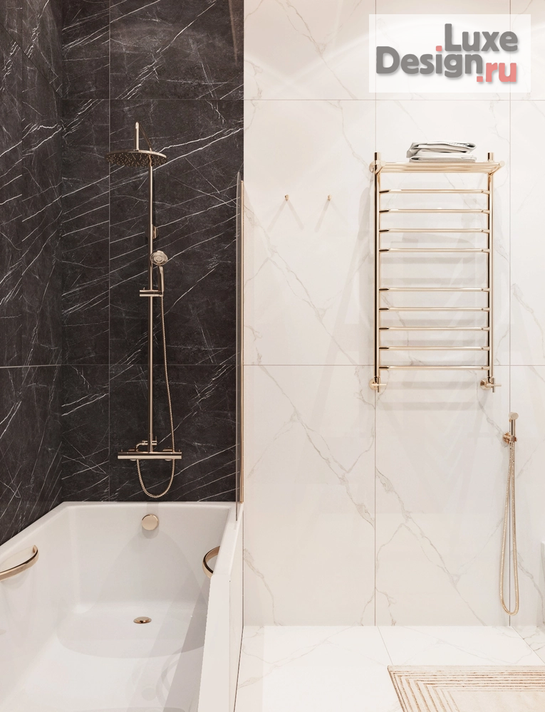 Дизайн интерьера четырехкомнатной квартиры "Дизайн-проект 4-комнатной квартиры в Анапе" (фото 30)