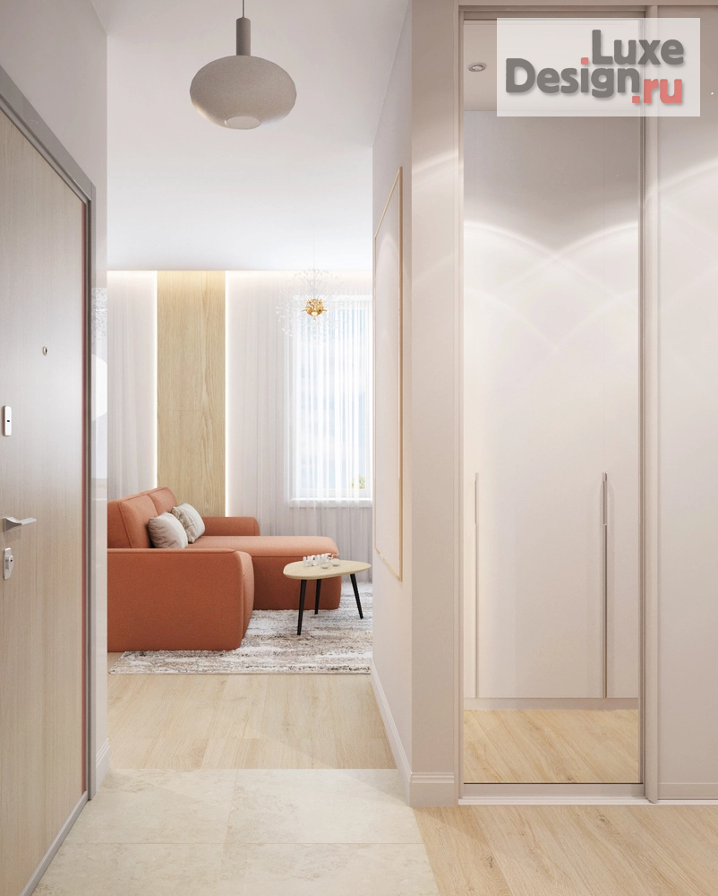 Дизайн интерьера трехкомнатной квартиры "Дизайн-проект 3-комнатной квартиры в Кирове" (фото 4)