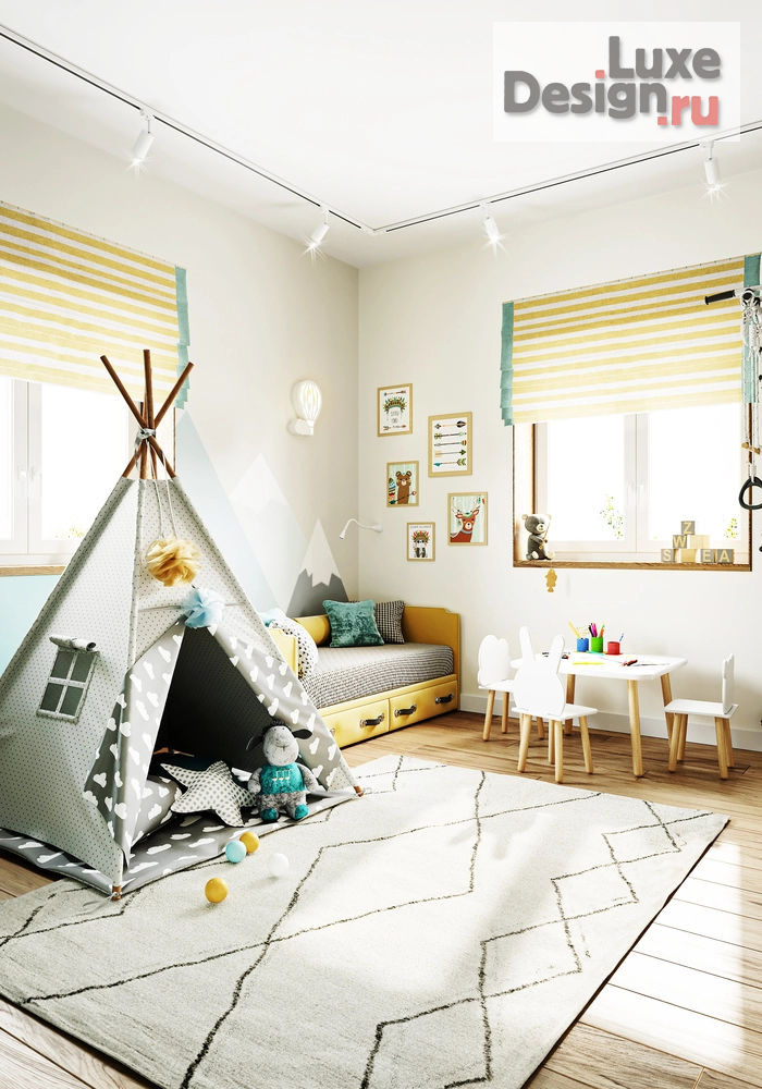 Дизайн интерьера загородного дома "Дизайн-проект частного дома в Подмосковье" (фото 28)