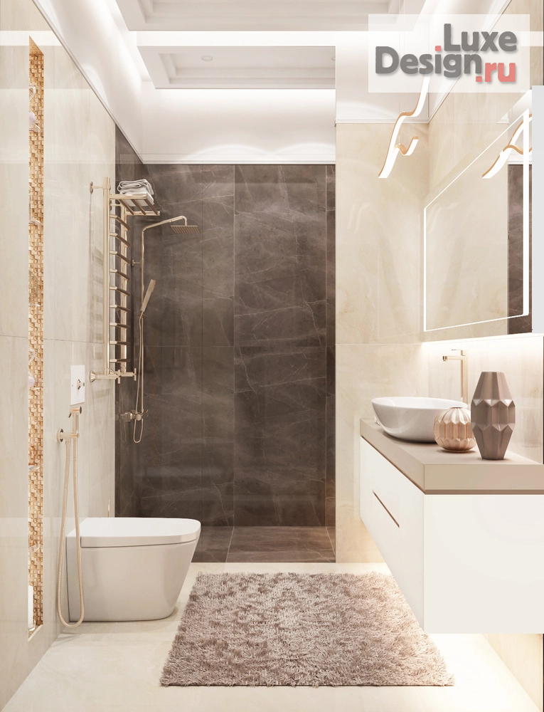 Дизайн интерьера четырехкомнатной квартиры "Дизайн-проект 4-комнатной квартиры в Анапе" (фото 34)