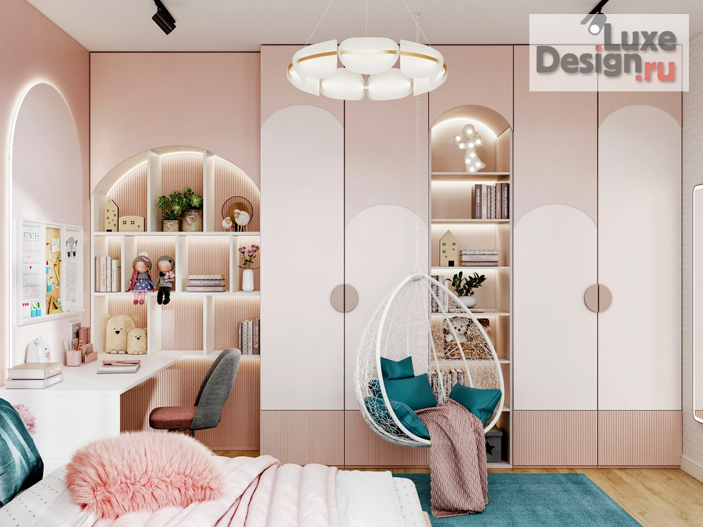 Дизайн интерьера загородного дома "Дизайн-проект частного дома в Подмосковье" (фото 32)