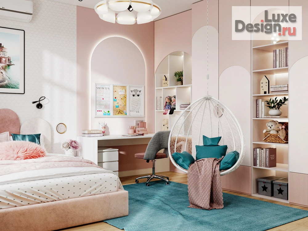 Дизайн интерьера загородного дома "Дизайн-проект частного дома в Подмосковье" (фото 33)