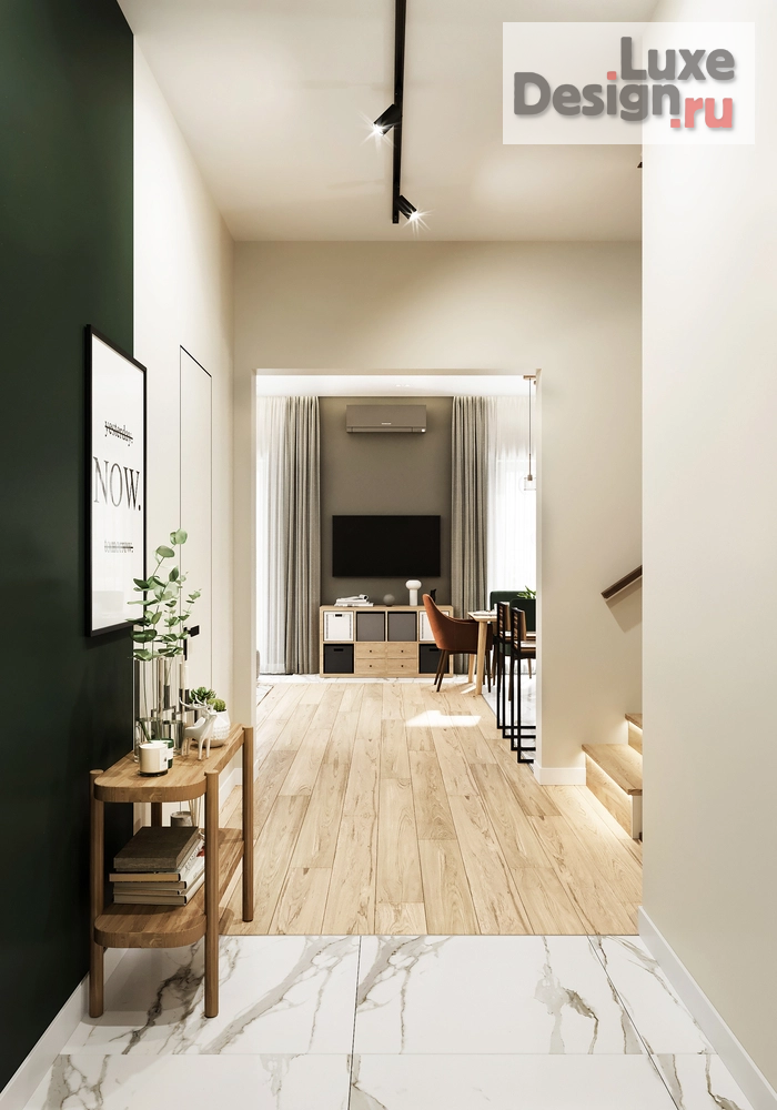 Дизайн интерьера загородного дома "Дизайн-проект частного дома в Подмосковье" (фото 4)