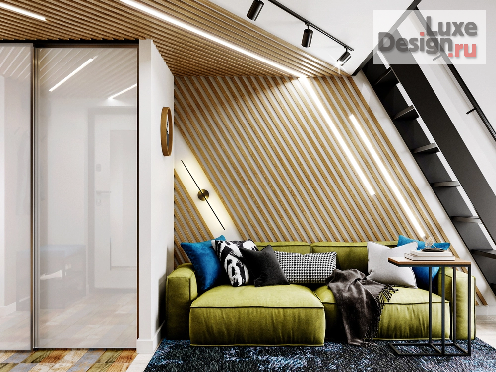 Дизайн интерьера двухкомнатной квартиры "Дизайн-проект 2-комнатной квартиры в Москве" (фото 1)