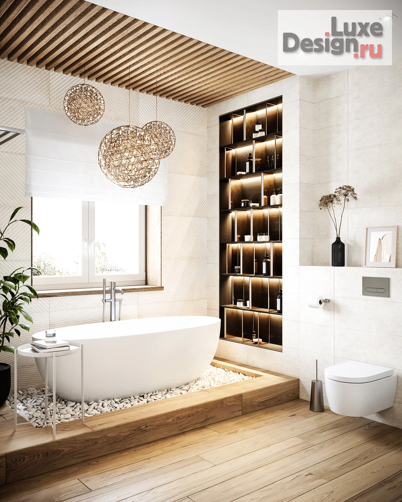 Дизайн интерьера загородного дома "Дизайн-проект частного дома в Подмосковье" (фото 39)