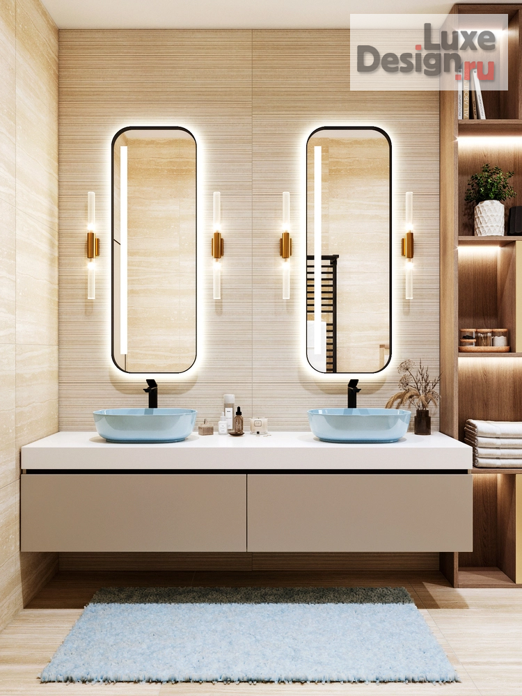 Дизайн интерьера загородного дома "Дизайн-проект частного дома в Подмосковье" (фото 41)