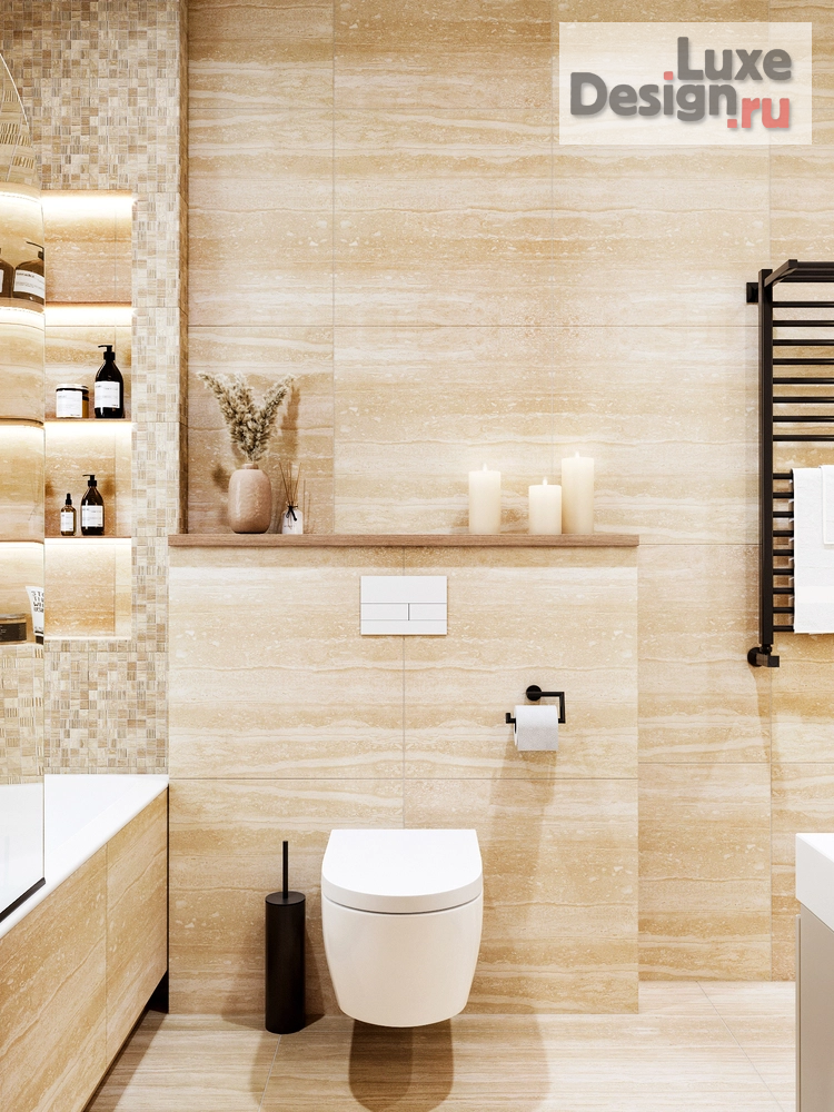 Дизайн интерьера загородного дома "Дизайн-проект частного дома в Подмосковье" (фото 45)