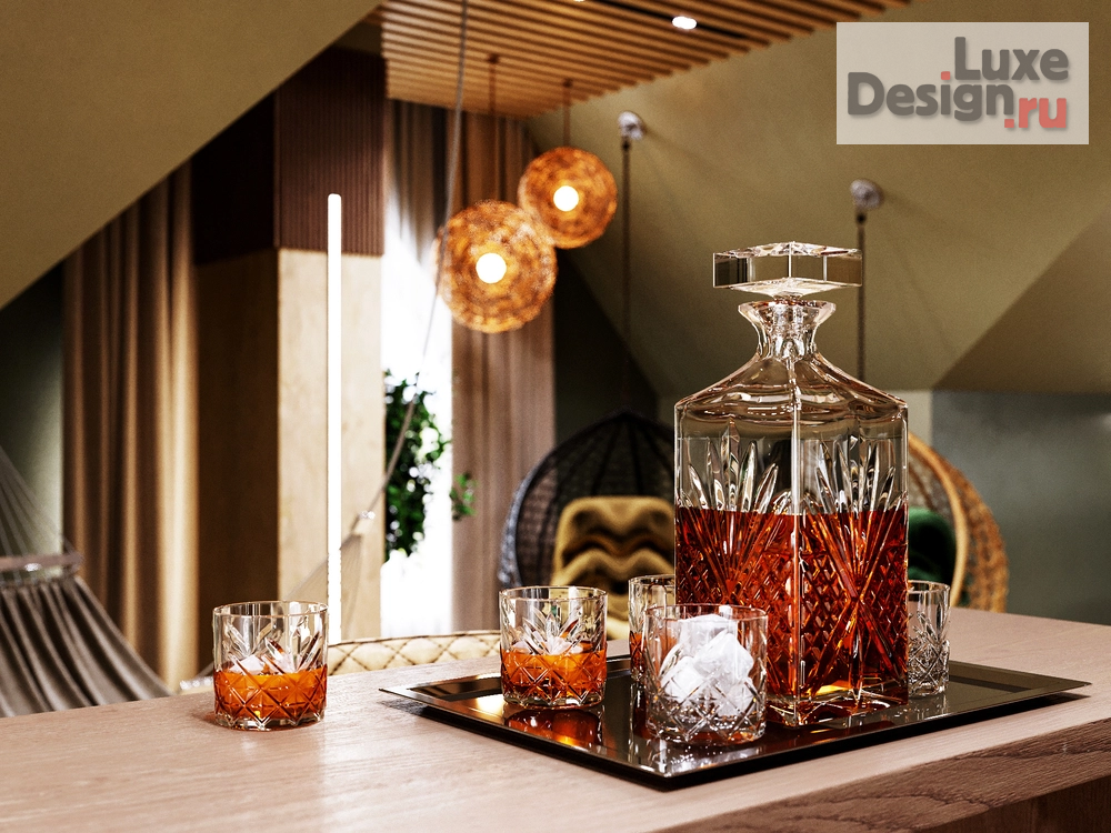 Дизайн интерьера загородного дома "Дизайн-проект частного дома в Подмосковье" (фото 60)