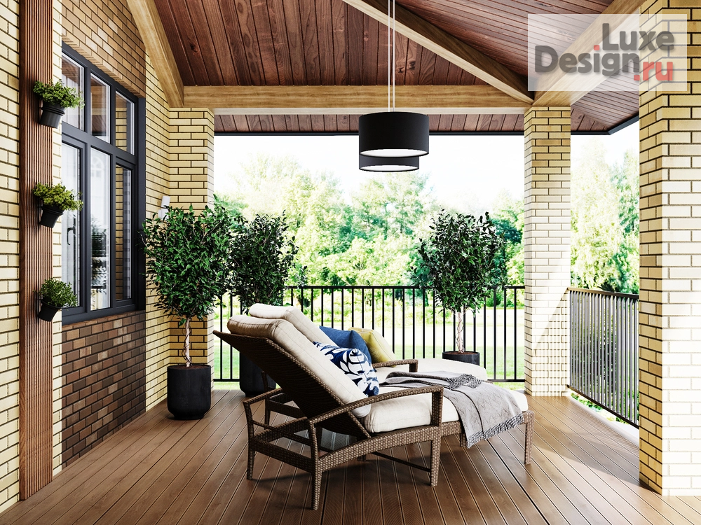 Дизайн интерьера загородного дома "Дизайн-проект частного дома в Подмосковье" (фото 63)