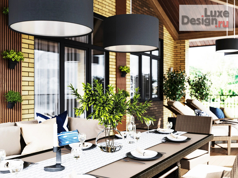 Дизайн интерьера загородного дома "Дизайн-проект частного дома в Подмосковье" (фото 65)