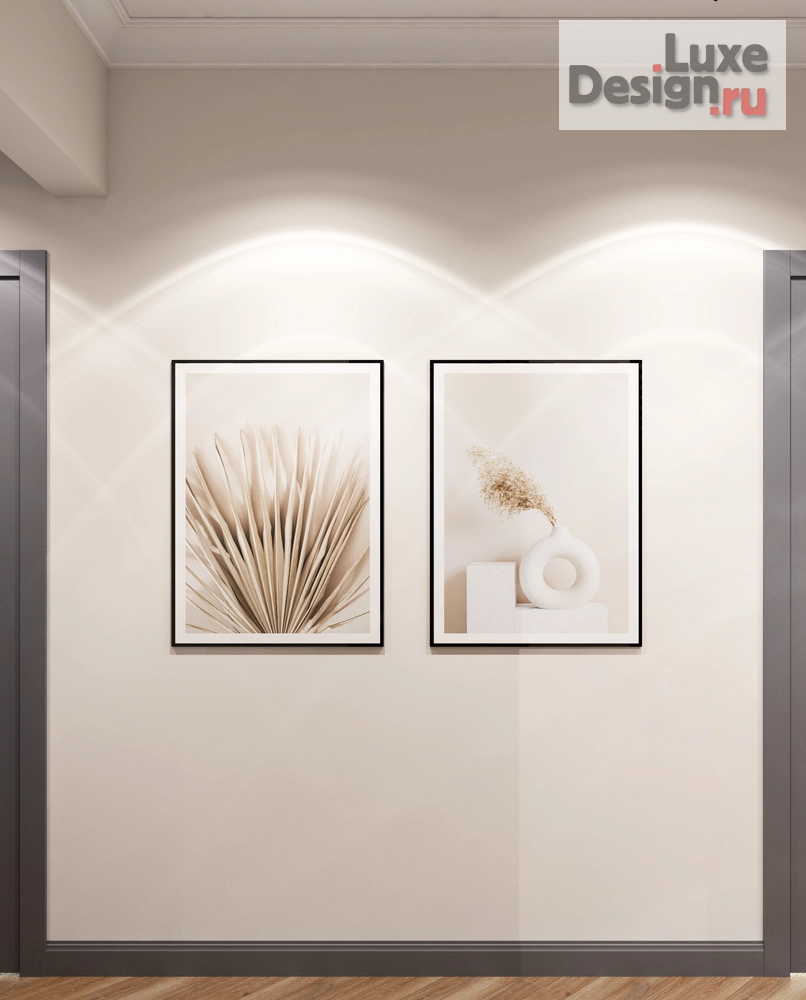 Дизайн интерьера двухкомнатной квартиры "Дизайн-проект 3-комнатной квартиры в Москве" (фото 6)