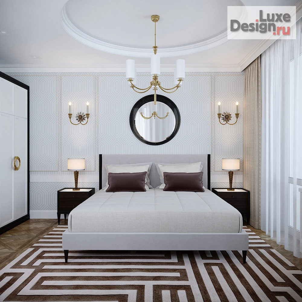 Дизайн интерьера трехкомнатной квартиры "Дизайн-проект квартиры в Москве, ЖК "Воронцовский парк"" (фото 7)