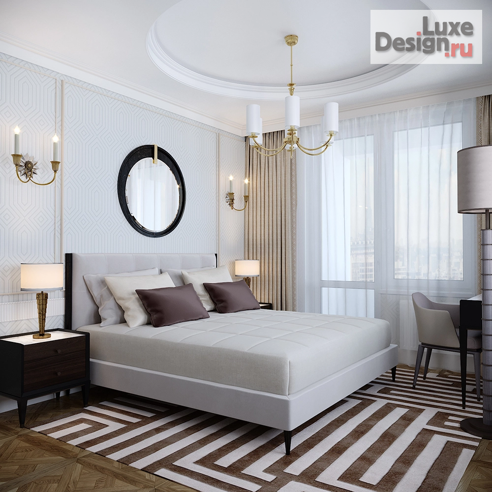 Дизайн интерьера трехкомнатной квартиры "Дизайн-проект квартиры в Москве, ЖК "Воронцовский парк"" (фото 8)