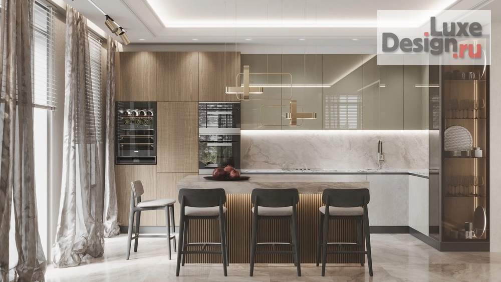 Дизайн интерьера четырехкомнатной квартиры "Квартира в ЖК Энитео" (фото 3)