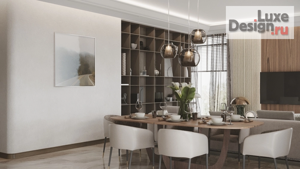 Дизайн интерьера четырехкомнатной квартиры "Квартира в ЖК Энитео" (фото 2)