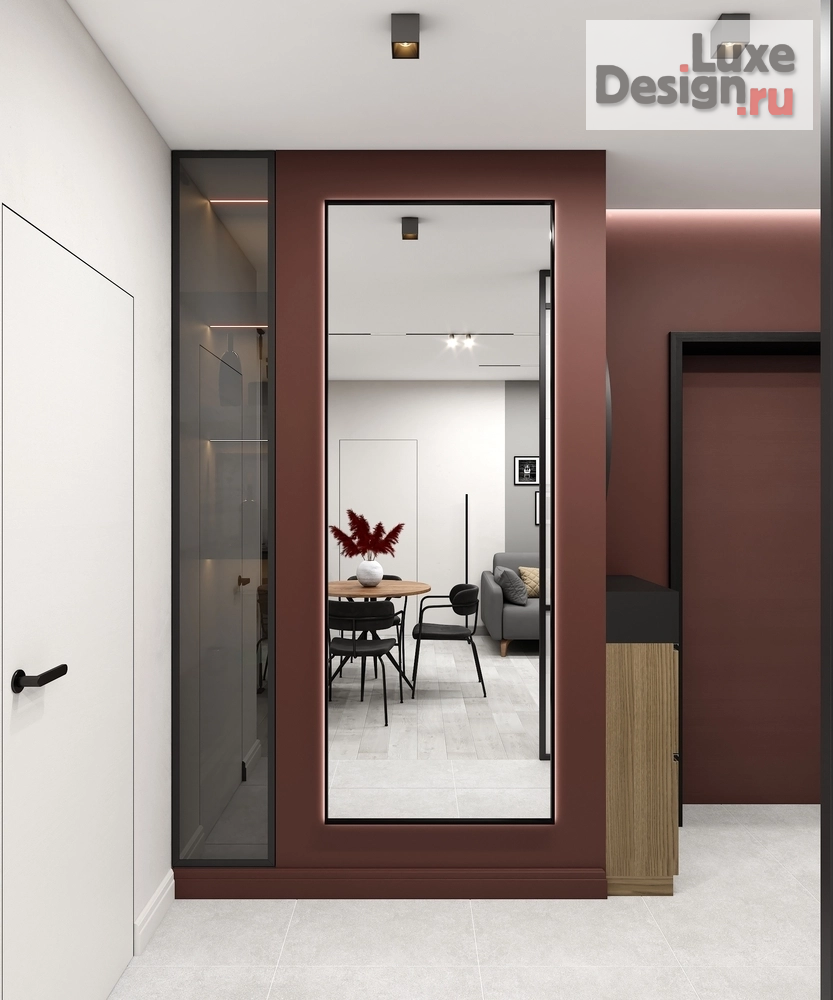 Дизайн интерьера трехкомнатной квартиры "Квартира в ЖК Манхеттен" (фото 5)