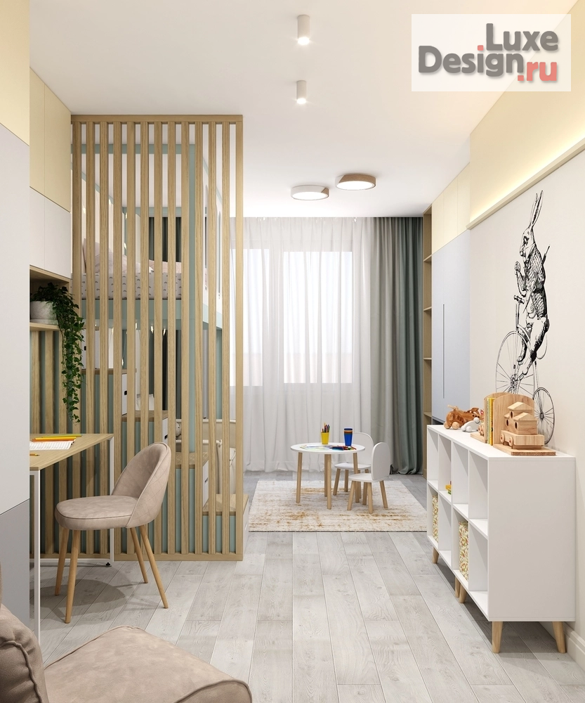 Дизайн интерьера трехкомнатной квартиры "Квартира в ЖК Манхеттен" (фото 13)