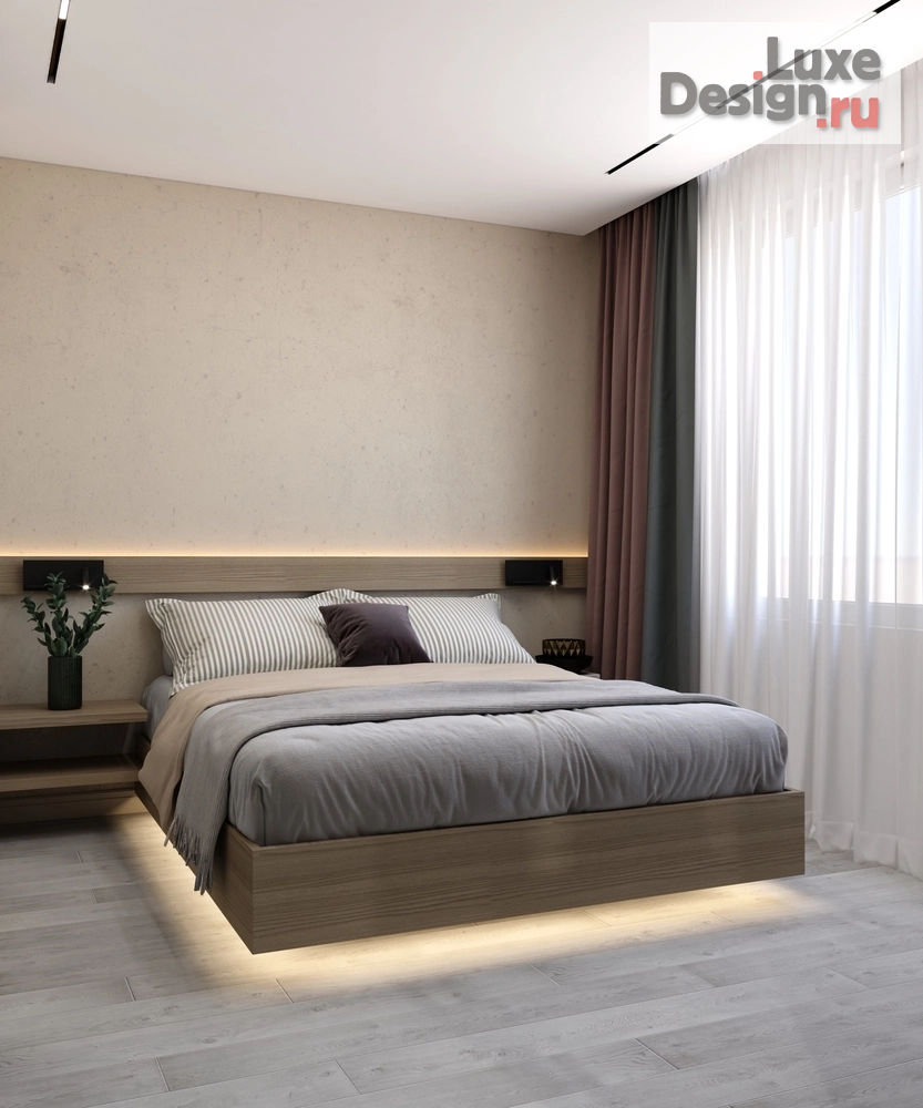 Дизайн интерьера трехкомнатной квартиры "Квартира в ЖК Манхеттен" (фото 7)