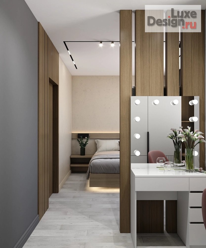 Дизайн интерьера трехкомнатной квартиры "Квартира в ЖК Манхеттен" (фото 8)