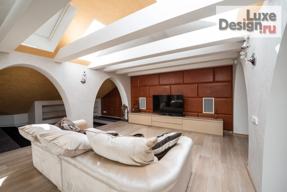 Дизайн интерьера загородного дома "Интерьер загородного дома на Новой Риге" (фото 4)