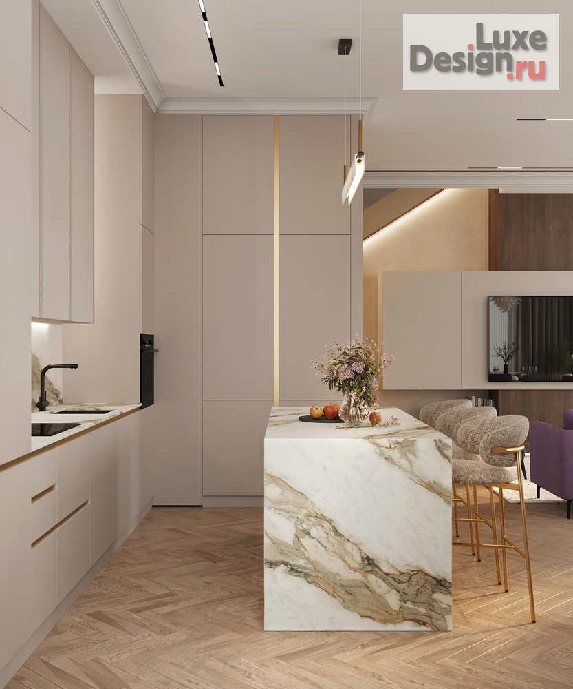 Дизайн интерьера квартиры "Проект пятикомнатной квартиры 220 кв. м." (фото 10)