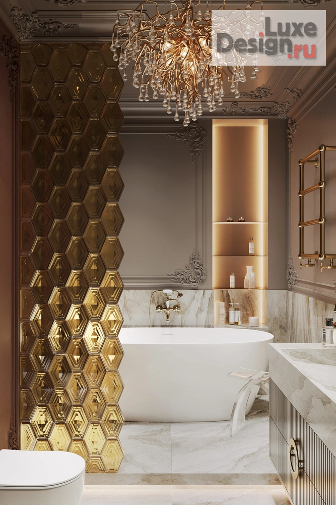 Дизайн интерьера трехкомнатной квартиры "Дизайн-проект квартиры 145 м² в ЖК «Остров»" (фото 10)