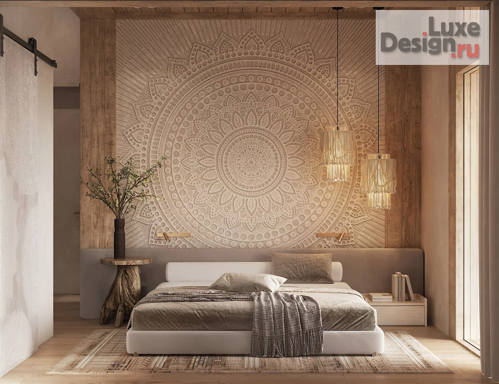 Дизайн интерьера частного дома "Дизайн интерьера дома в стиле Japandi кп Новая жизнь. 150 м2" (фото 11)