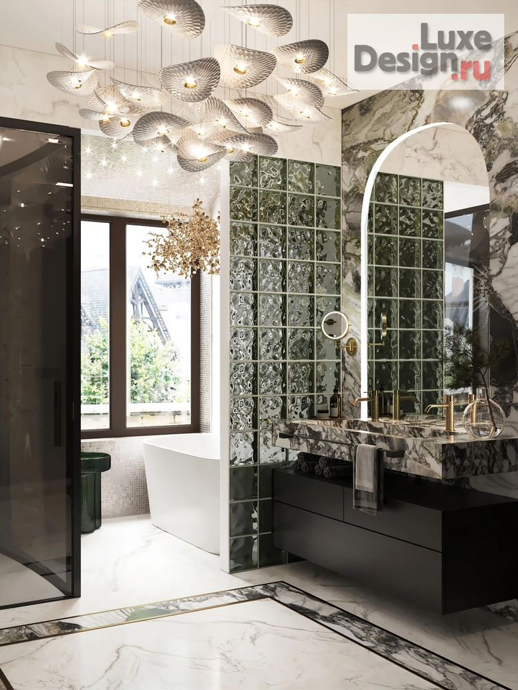 Дизайн интерьера коттеджа "Дизайн интерьера дома, коттеджный посёлок Довиль, 480 м2" (фото 11)