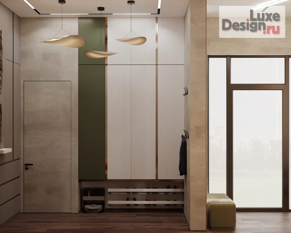 Дизайн интерьера коттеджа "Дизайн интерьера дома 250 м² в КП «Новогорск Клаб»" (фото 11)