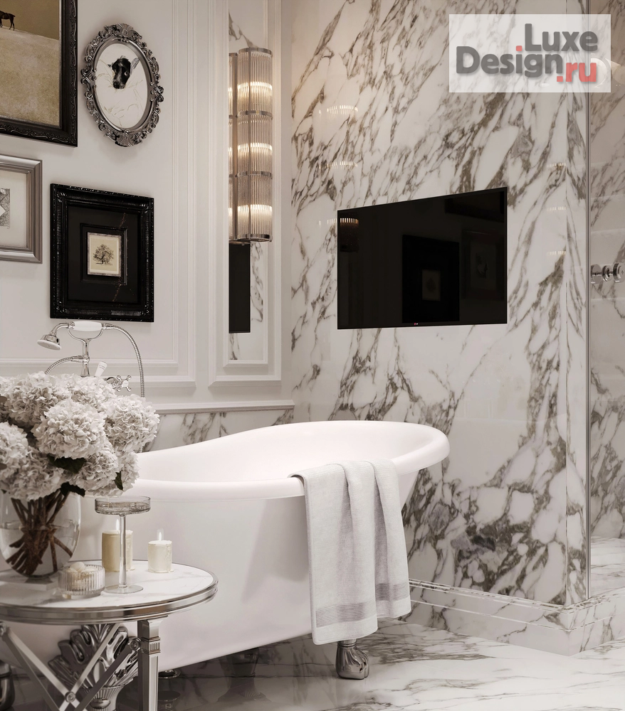 Дизайн интерьера пентхауса "Дизайн интерьера пентхауса жк Алые Паруса | 480 м2" (фото 12)