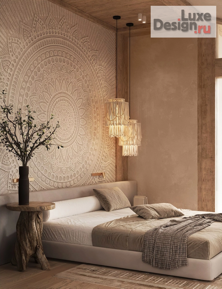 Дизайн интерьера частного дома "Дизайн интерьера дома в стиле Japandi кп Новая жизнь. 150 м2" (фото 12)