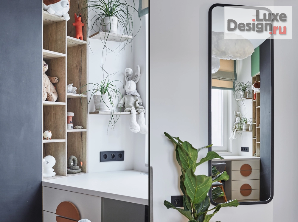 Дизайн интерьера трехкомнатной квартиры "Интерьер квартиры в современном стиле" (фото 13)