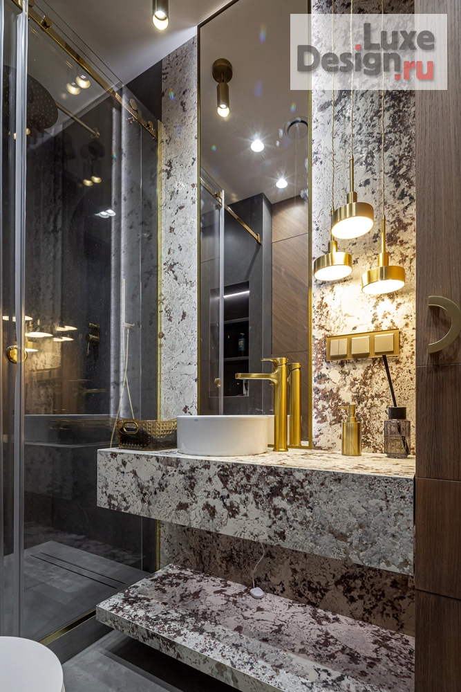 Дизайн интерьера четырехкомнатной квартиры "Реализованный дизайн проект четырехкомнатной квартиры 112 кв. м." (фото 13)