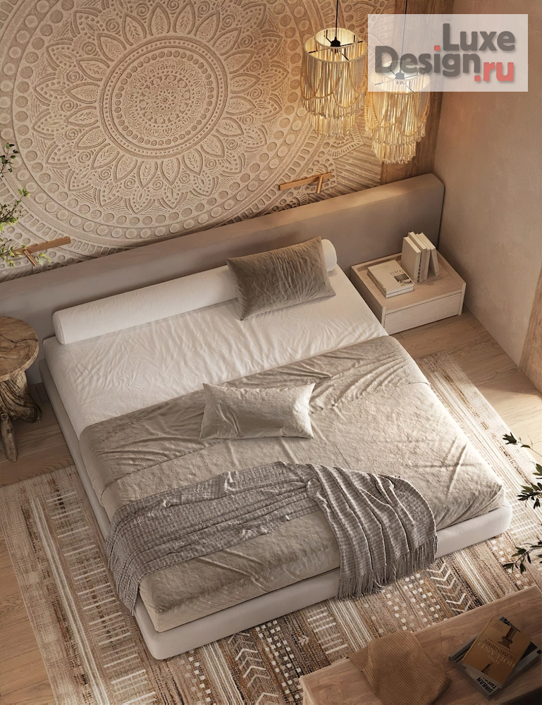 Дизайн интерьера частного дома "Дизайн интерьера дома в стиле Japandi кп Новая жизнь. 150 м2" (фото 14)