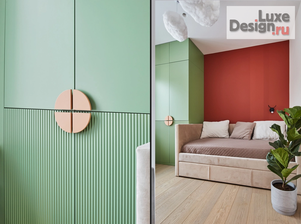 Дизайн интерьера трехкомнатной квартиры "Интерьер квартиры в современном стиле" (фото 14)