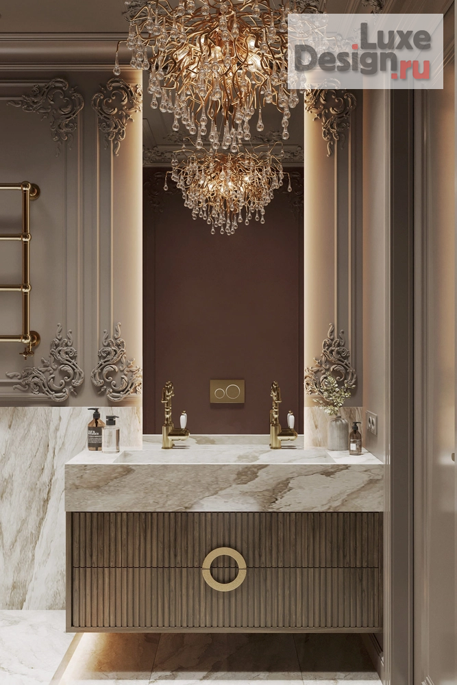 Дизайн интерьера трехкомнатной квартиры "Дизайн-проект квартиры 145 м² в ЖК «Остров»" (фото 14)