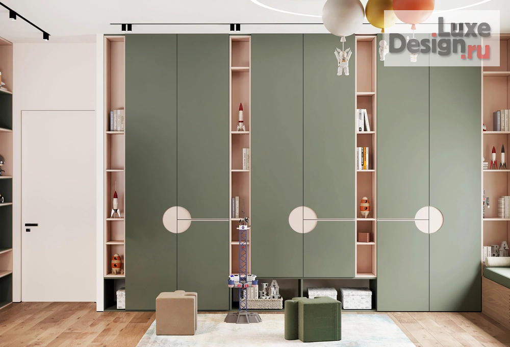 Дизайн интерьера коттеджа "Дизайн интерьера дома 250 м² в КП «Новогорск Клаб»" (фото 14)